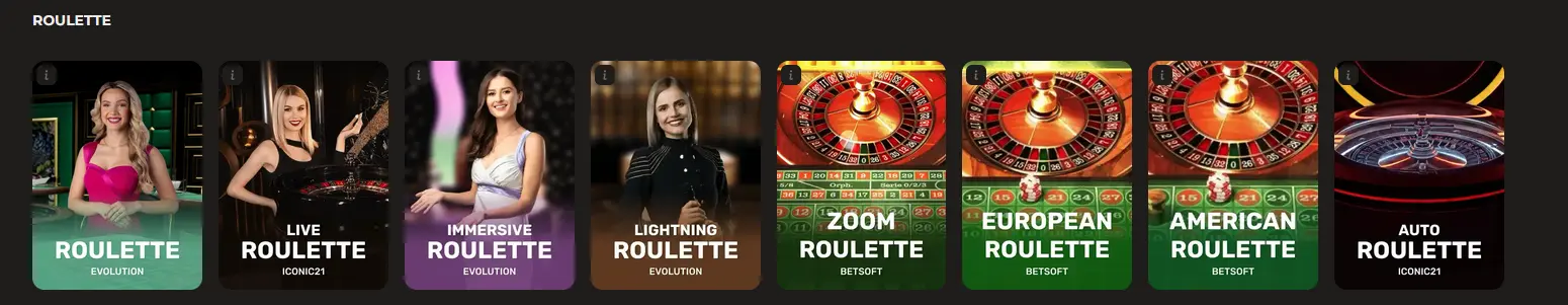 Live Roulette Tisch bei Oliver Casino Schweiz